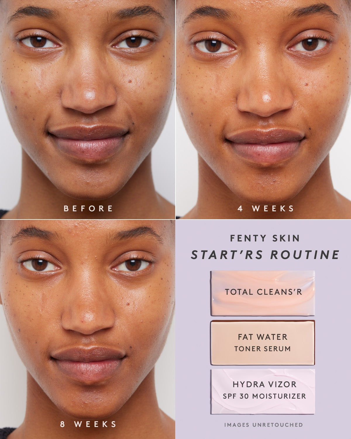 Fenty Skin Vault 5-Piece AM + PM Skincare Essentials