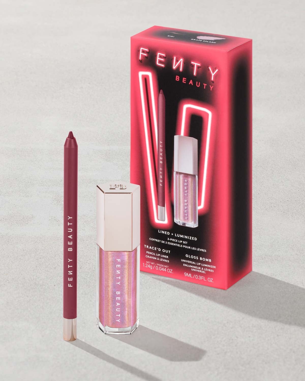 Lined + Luminized 2-Piece Lip Set