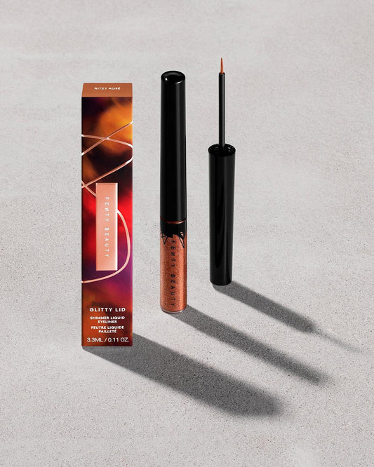 Glitty Lid Shimmer Liquid Eyeliner — Bronze All Ova Collection: Ritzy Rose