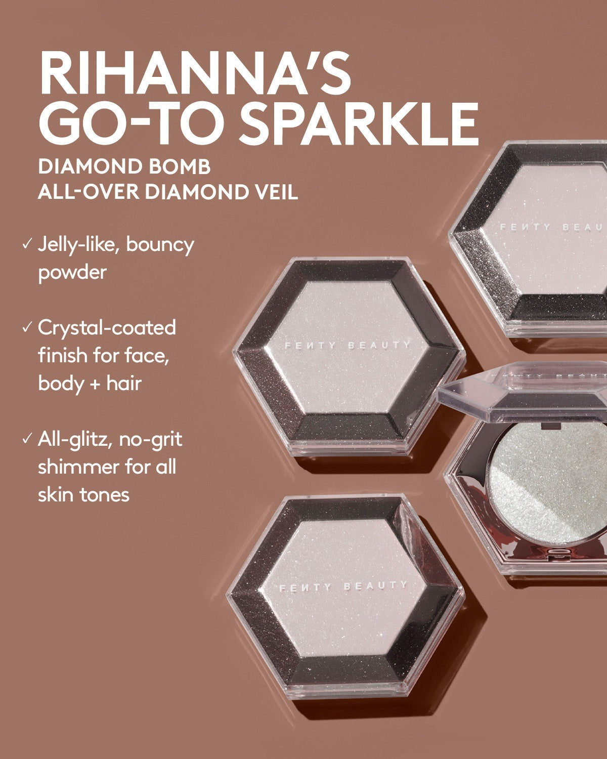 Fenty's Finest 3-Piece Face, Eye + Lip Kit